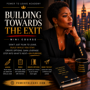 Building Toward the Exit